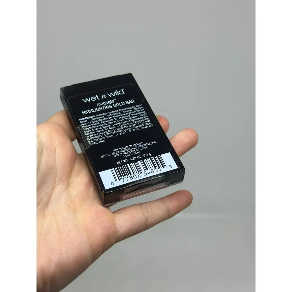 Wet-n-Wild Megaglo Highlighting Gold Bar – Limited‎ Edition, NEW Sealed 34855
